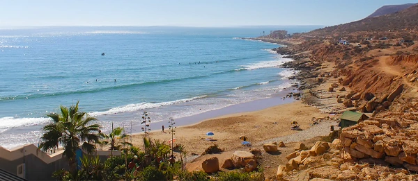 Taghazoutstranden